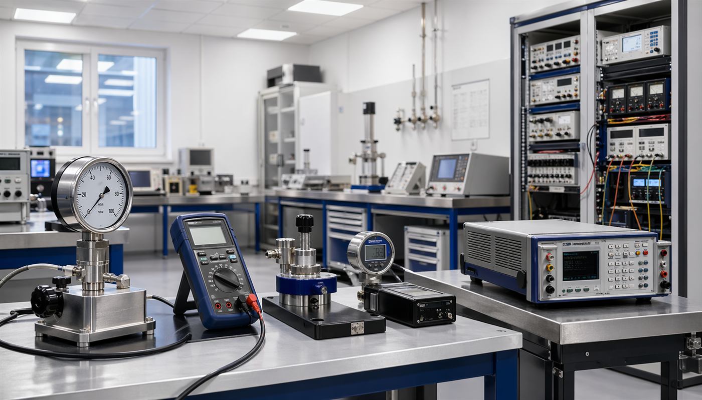 Inside the calibration laboratory